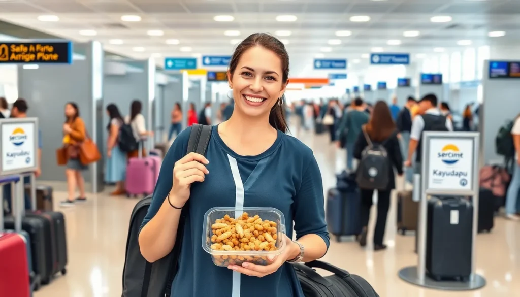 can i take food kayudapu on a plane